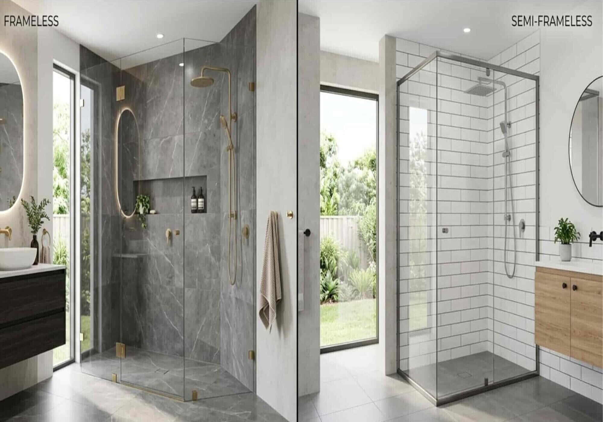 shower screens in Perth
