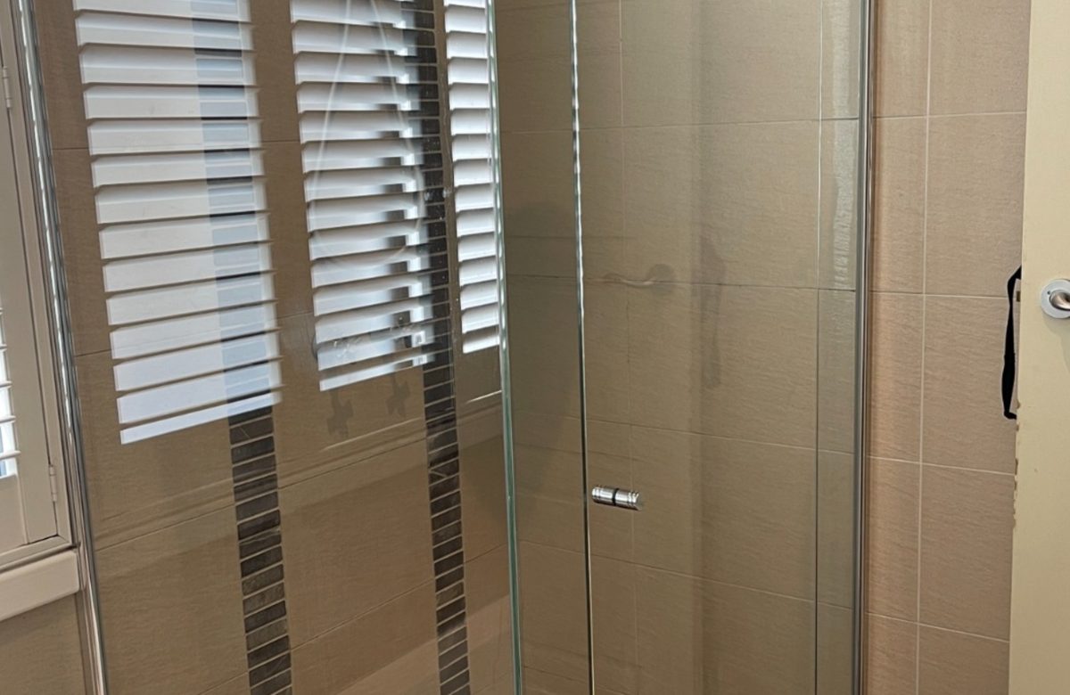 Frameless Shower Screen