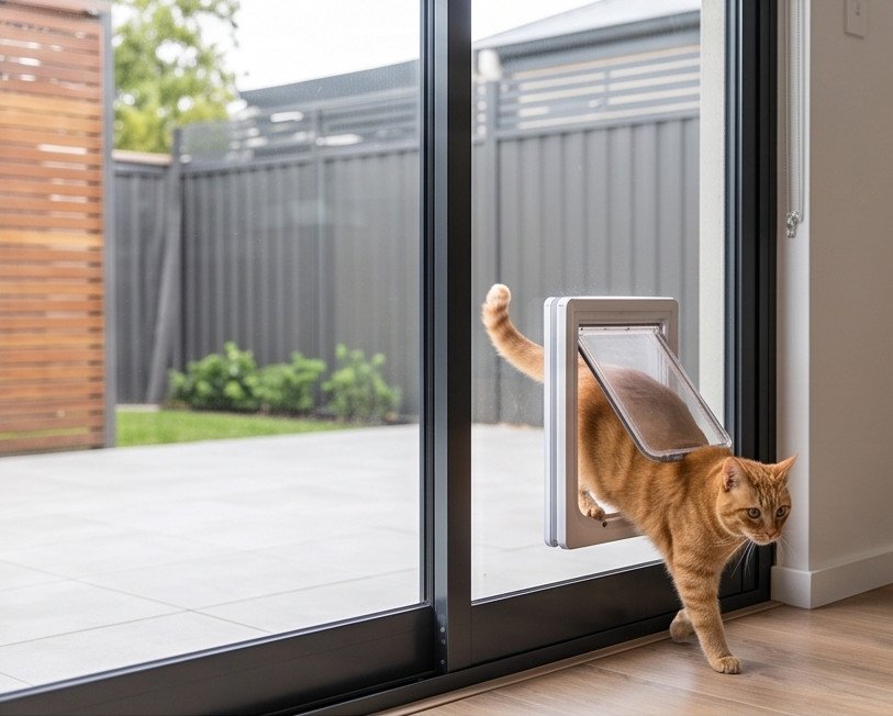 Cat Door Installation