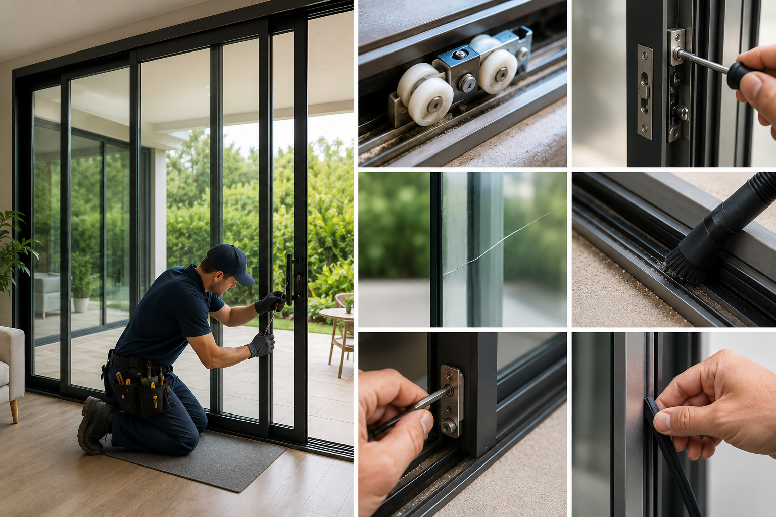 Sliding Glass Panel Repairs
